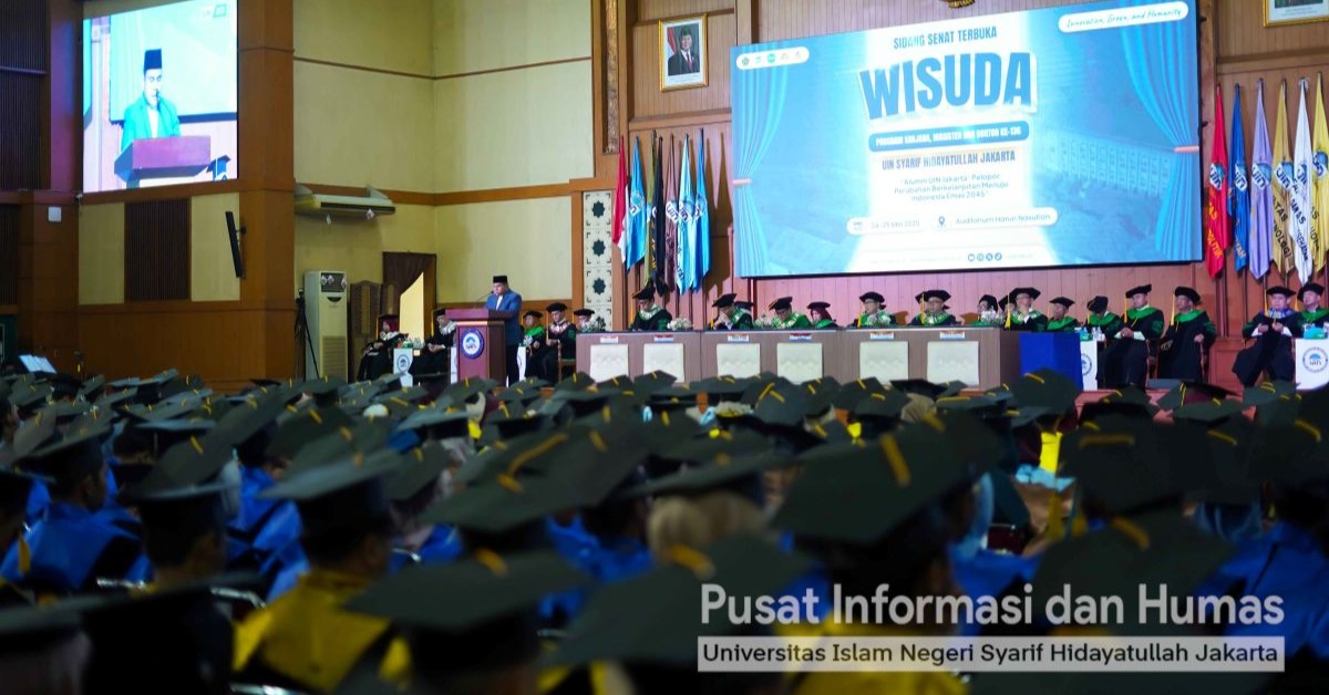 Wisuda ke-136 UIN Jakarta: Pelopor Perubahan Menuju Indonesia Emas 2045